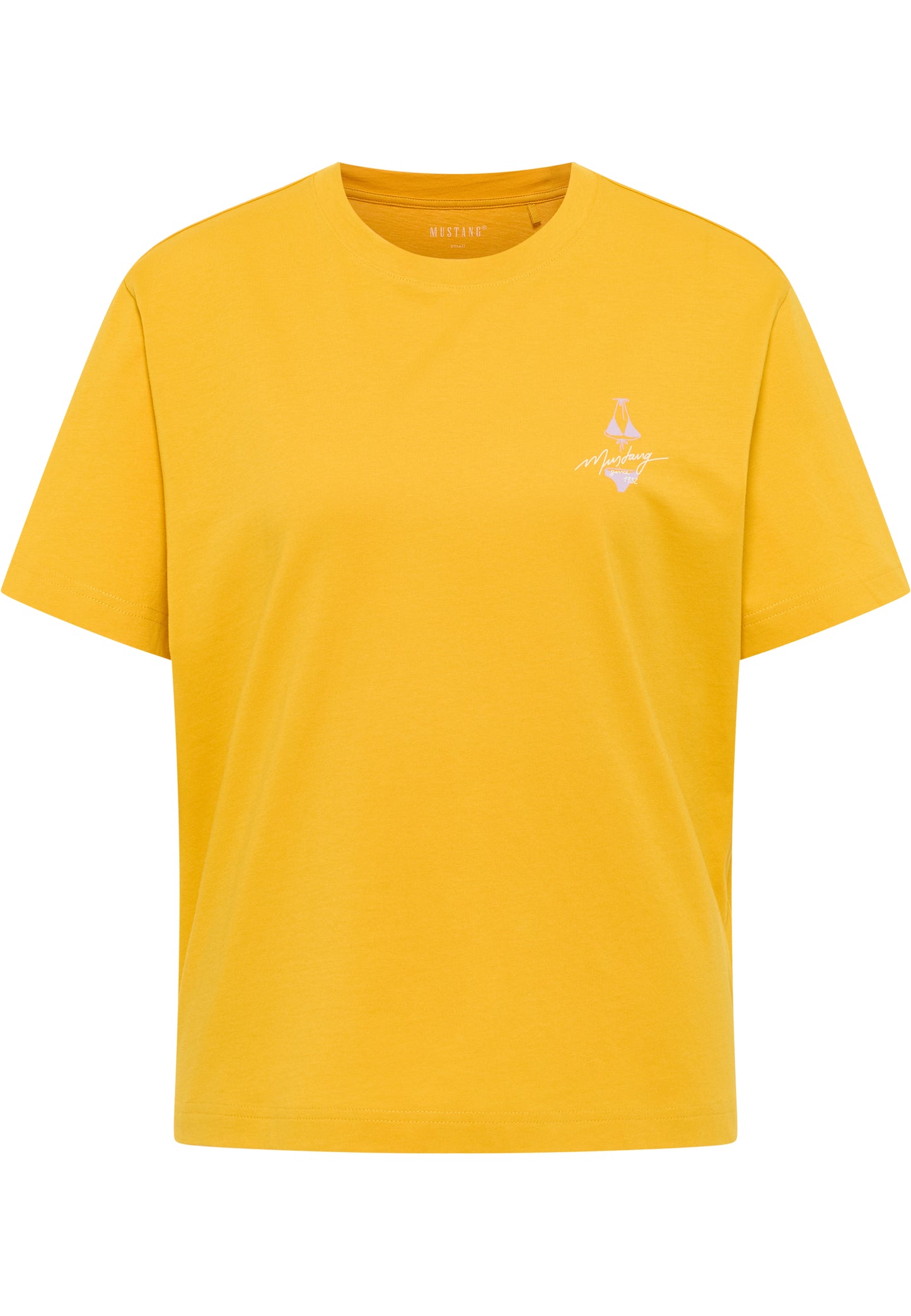 T-shirt Style Floris – Golden Rod