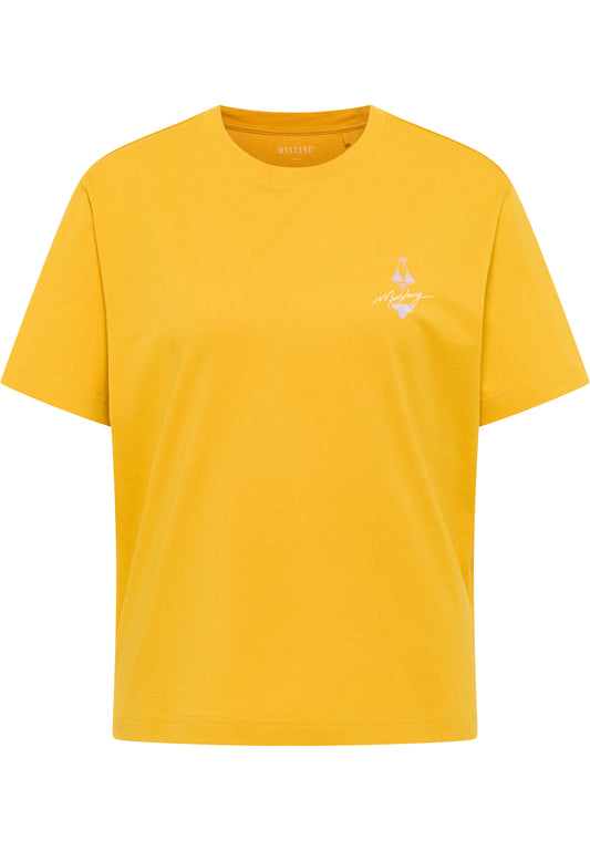 T-shirt Style Floris – Golden Rod