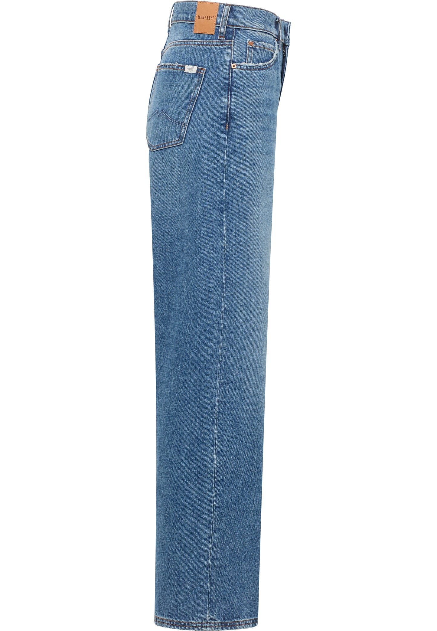 Nohavice Style Luise Wide – Denim Blue