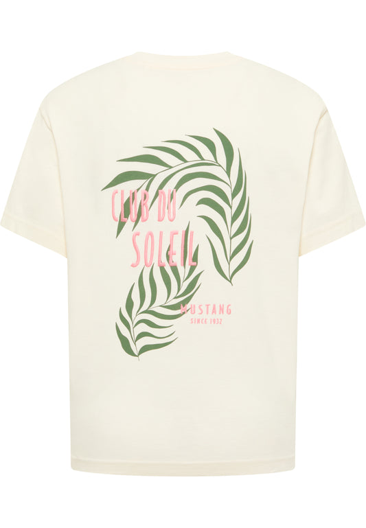 T-shirt Floris – Whisper White