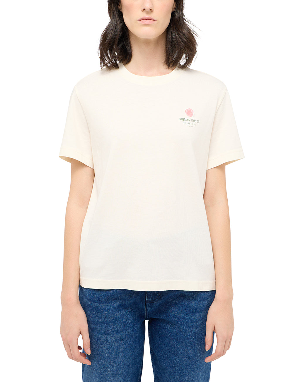 T-shirt Floris – Whisper White