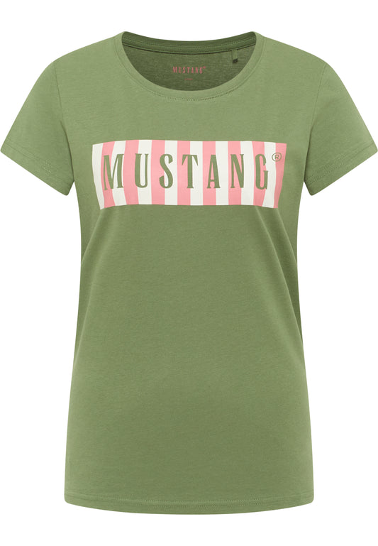 T-shirt Alma – Vinegar Green