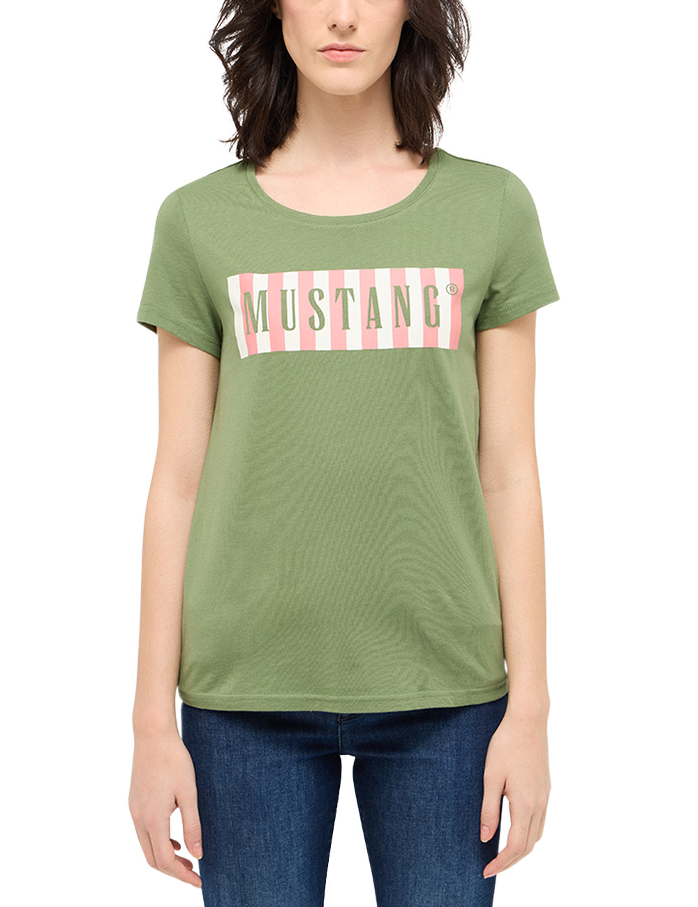 T-shirt Alma – Vinegar Green